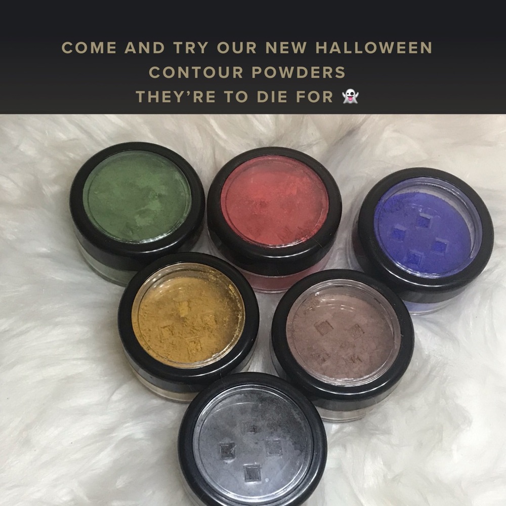 Halloween face contour set